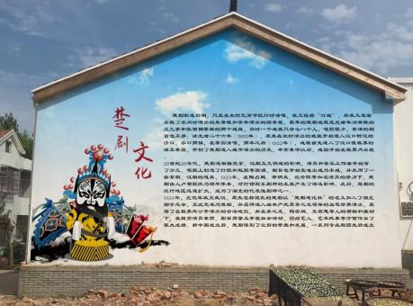 苍梧如何进行墙体彩绘制作