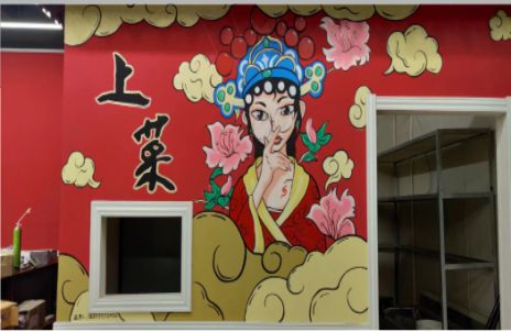 苍梧墙体彩绘的发展和应用