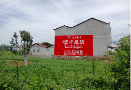 苍梧做墙体广告的意义