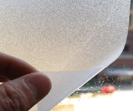 苍梧玻璃门外面粘广告用什么材料好？